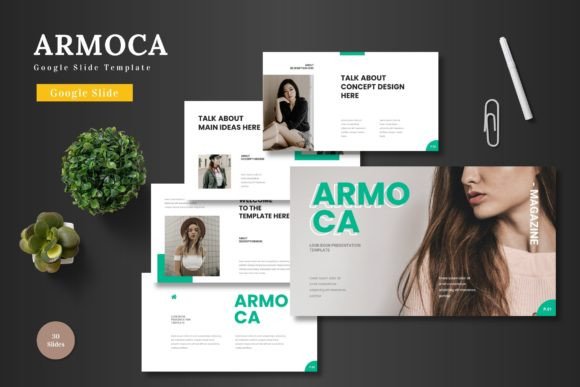 Armoca: A Google Slides Template for Crisp, Professional Presentations