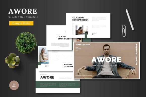 Awore: The Google Slides Template for Polished Business Presentations