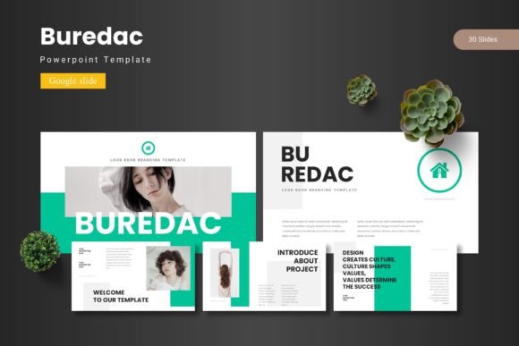 Buredac - Google Slide Template: Crafting Visual Narratives