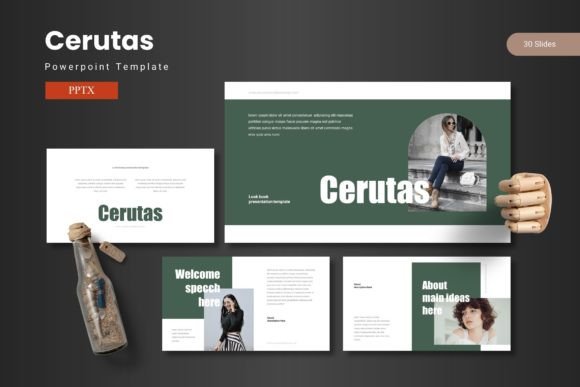 Cerutas - Powerpoint Template: Design Decks That Actually Connect