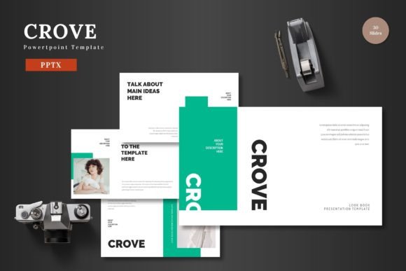 Crove - Powerpoint Template: Your Blueprint for Polished Presentations