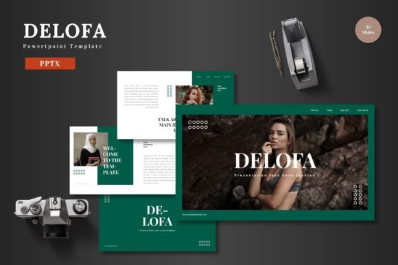 Delofa - Powerpoint Template: A Modern Toolkit for Dynamic Presentations