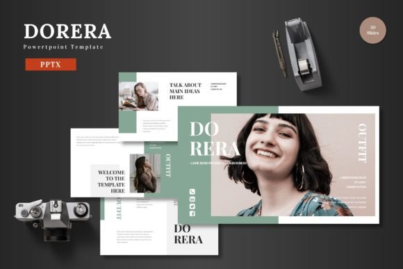 Dorera - Powerpoint Template: A Visual Toolkit for Modern Presentations