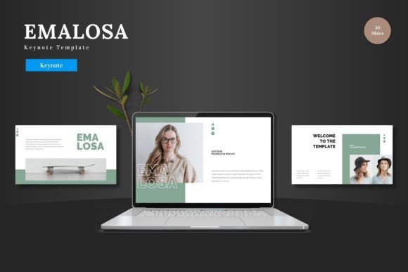 Emalosa - Keynote Template: A Modern Design Asset for Clarity