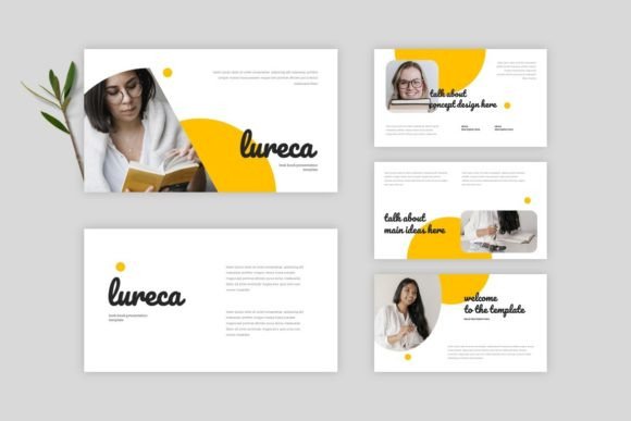 Lureca - Google Slide Template: A Designer's Toolkit for Visual Storytelling