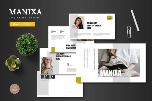 Manixa: A Modern Template for Dynamic Presentations