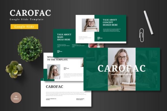 Master Your Next Pitch with the Carofac - Google Slide Template