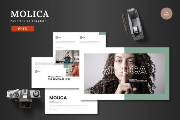 Molica - Powerpoint Template: Your Blueprint for Polished Presentations