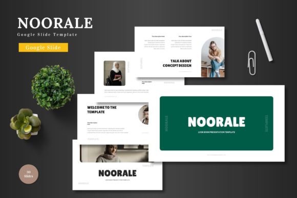 Noorale: A Fresh Google Slides Template for Dynamic Presentations