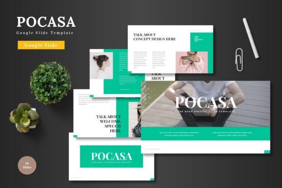 Pocasa: Crafting Professional Presentations with a Modern Template