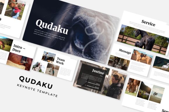 Qudaku Keynote Template: Crafting Presentations That Command Attention