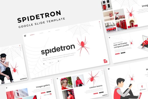 Spidetron: A Dynamic Template for Your Next Presentation
