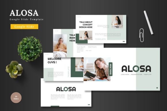 Transform Your Presentations with the Alosa Google Slide Template