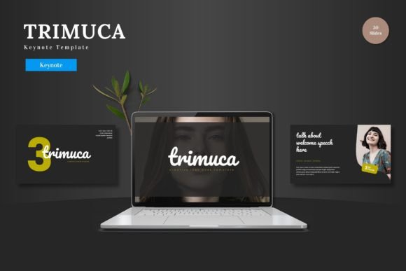 Trimuca: A Keynote Template for Cohesive Visual Storytelling