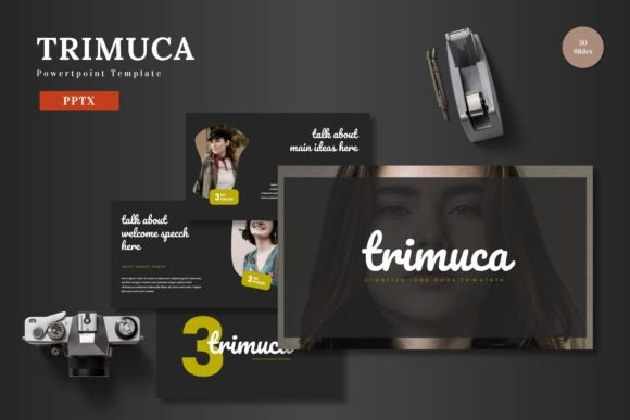 Trimuca - Powerpoint Template: Design Presentations That Command Attention